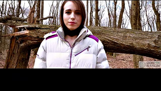 Fireworks in the sky and in her