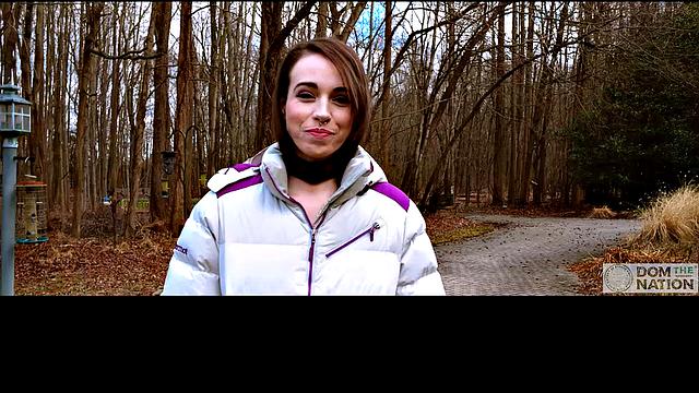 Fireworks in the sky and in her