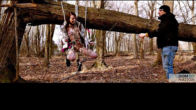 Fireworks in the sky and in her