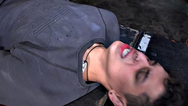 Admiring the boy for a while, Austin eventually invites young Tommy to suck his dick. After giving the mature man head, the skinny and smooth boy's pants are pulled down for spanking.