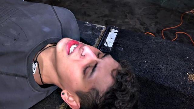 Admiring the boy for a while, Austin eventually invites young Tommy to suck his dick. After giving the mature man head, the skinny and smooth boy's pants are pulled down for spanking.