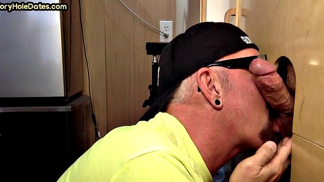 Amateur gloryhole deepthroats