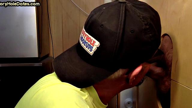 Amateur gloryhole deepthroats