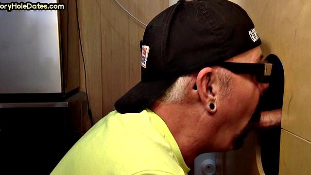 Amateur gloryhole deepthroats