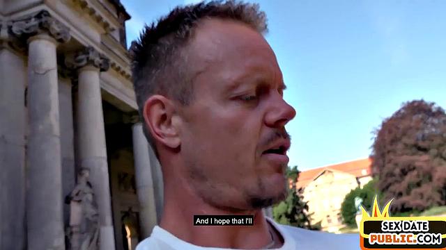 Real public MILF with tattoos fucked outdoors by sex date