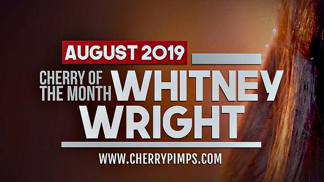 Glamorous Whitney Wright Fingering Herself in Sexy Lingerie