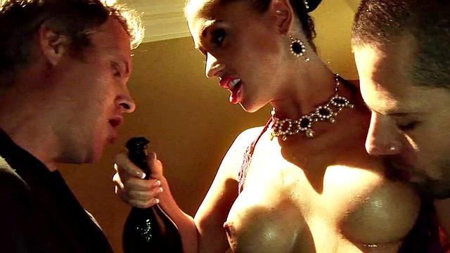 A Threesome with MILF Kaia Kane