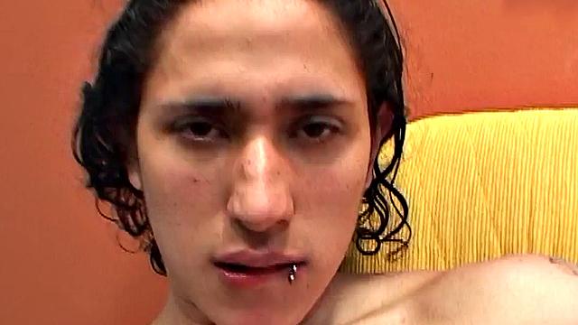 Latin twink penetrated in butt by stud inm issionary 