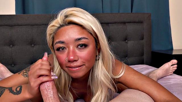 Filipina Deep Blowjob