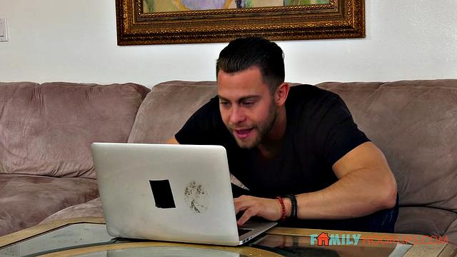 Big Tit Milf Nikki Delano fucks her stepson while dad is away