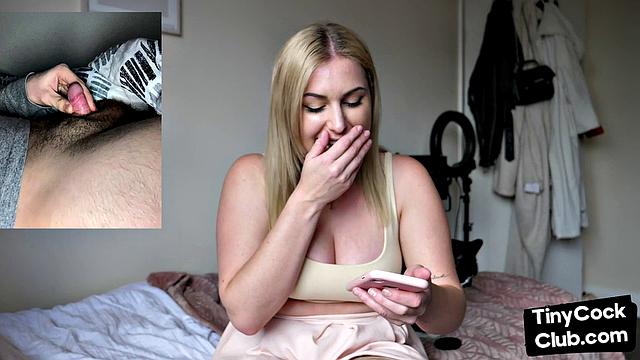 Solo amateur femdom British babe talks humiliative