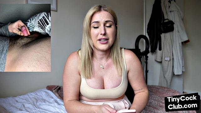 Solo amateur femdom British babe talks humiliative