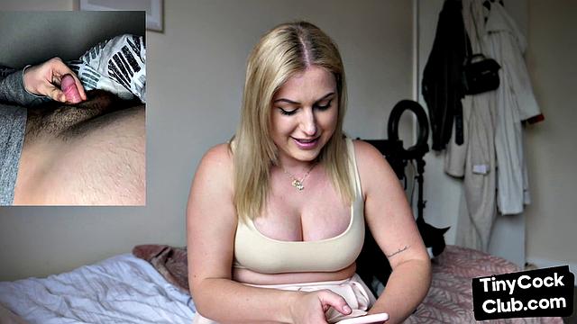 Solo amateur femdom British babe talks humiliative