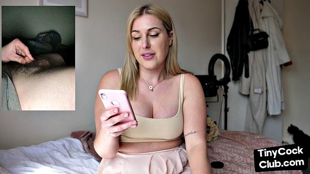 Solo amateur femdom British babe talks humiliative