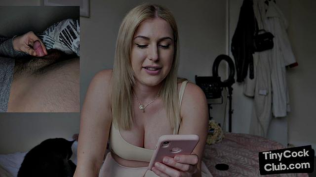 Solo amateur femdom British babe talks humiliative