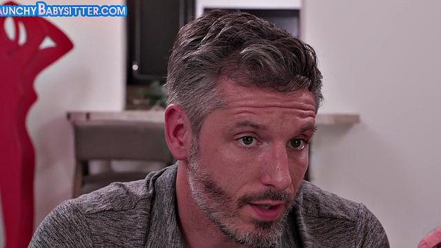 Raunchy babysitters in 3way