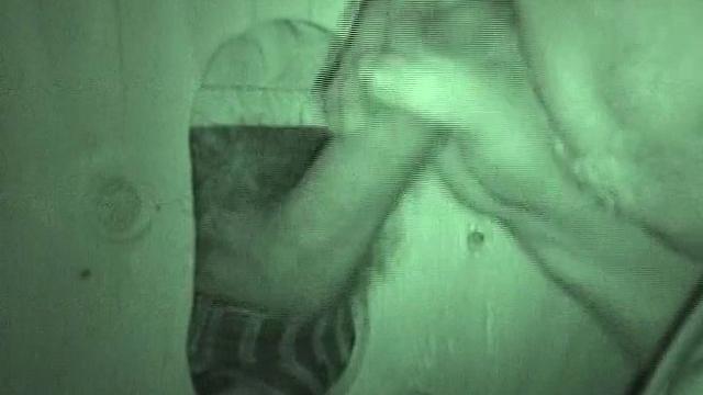 Auntie Bob at favorite glory hole, public rest room gets cruised, longest shoot ever