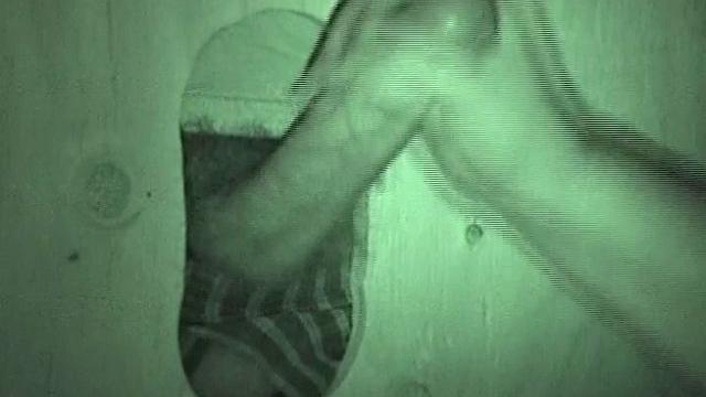 Auntie Bob at favorite glory hole, public rest room gets cruised, longest shoot ever