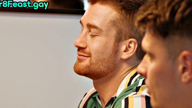 Athletic stud bareback fucks rimjob bottom in asshole