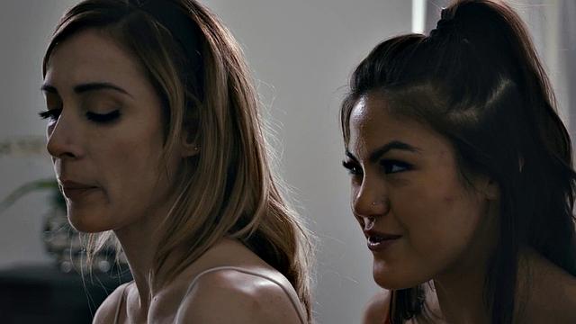 Lesbian rimjob babes want asstoying after deep licking