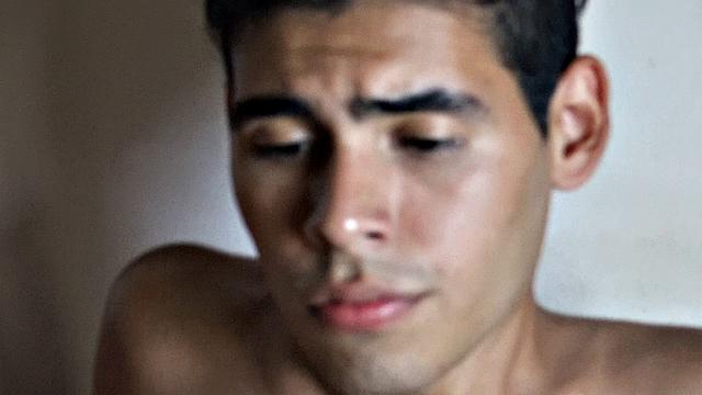 Cameraman pays Latin guy to jerk off, suck cock and take it bare