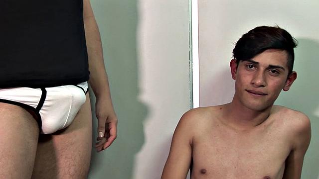 Real amateur DILFS fuck skinny Latino in 3some