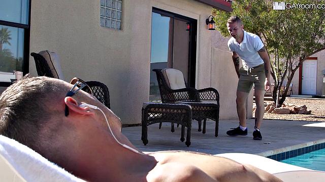 Pool Boy Gets Lucky