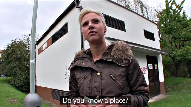 Blonde amateur gets her pussy drilled by another man's cock while her boyfriend watches in POV