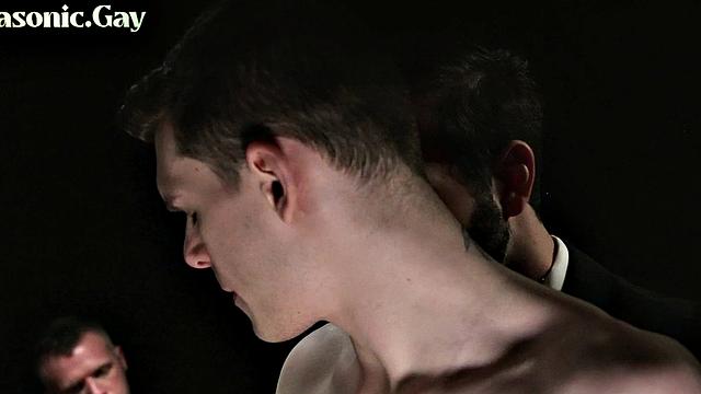 Religious twink believer analized by leaders