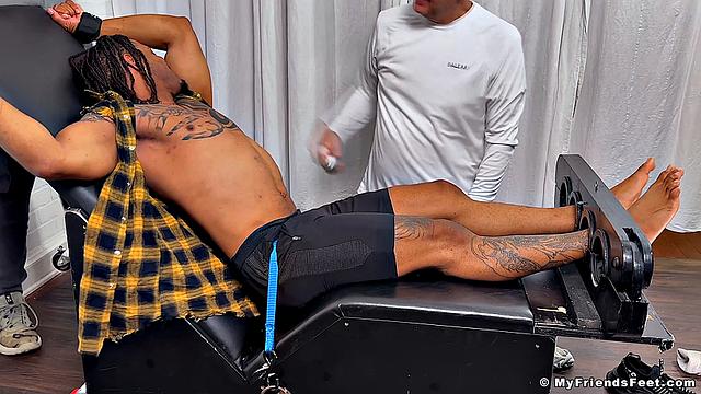 Lorenzo Tickled and Teased