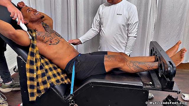 Lorenzo Tickled and Teased