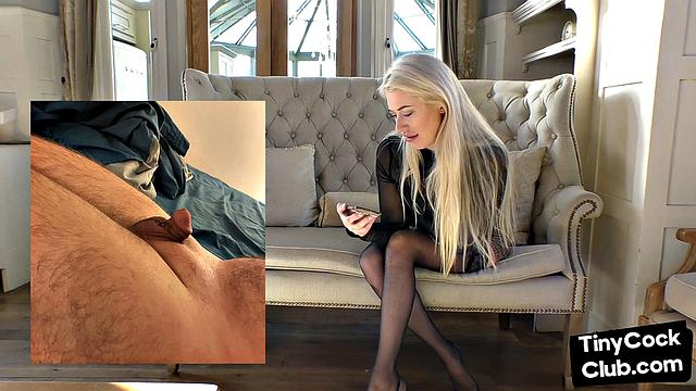 lady enjoys talking about small dick in her gallery