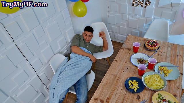 Nasty latina swinger fucks her BFF's man