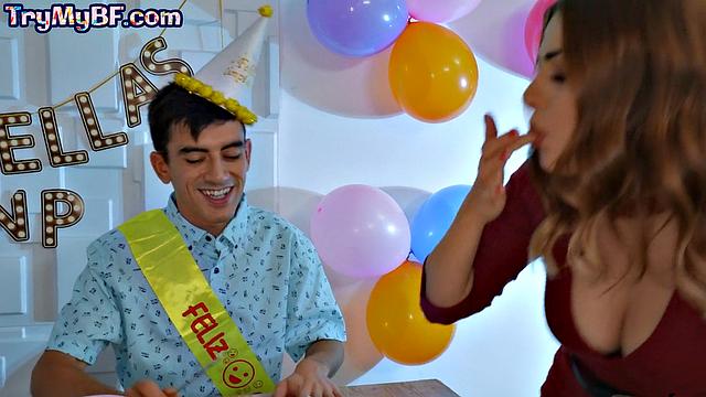 Nasty latina swinger fucks her BFF's man