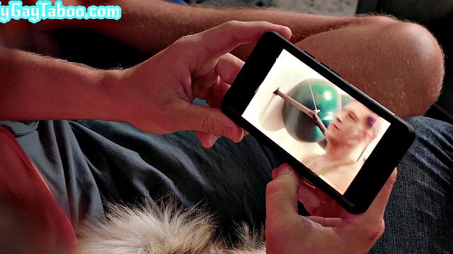 Sinful stepbrother bottomed in anal by top at home