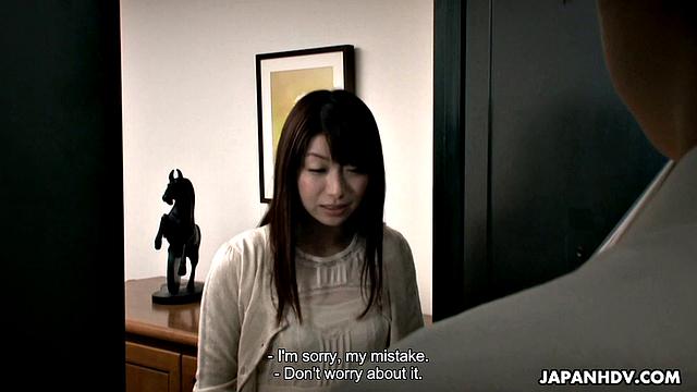 Tsubaki Kato meets a man when her husband is at work