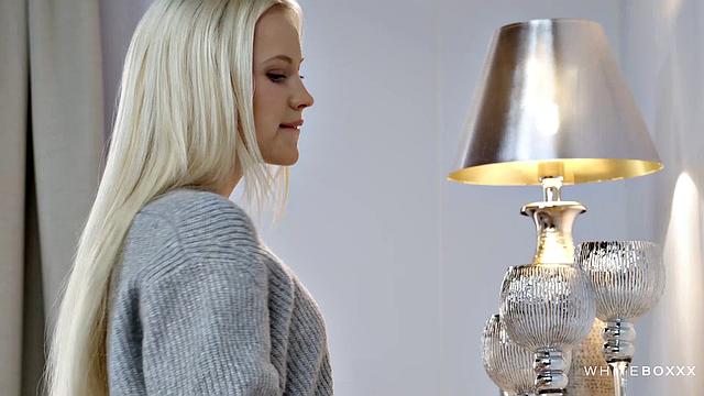 Horny couple teasing and fucking