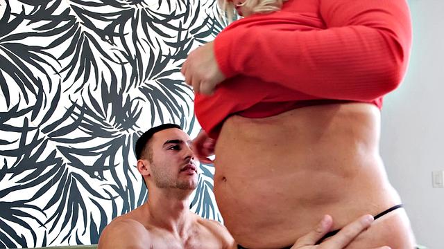 Crotchless panties fuck