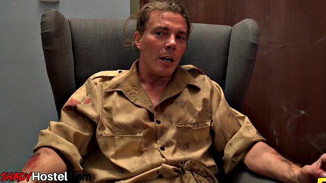 Busty cougars banged in 3some