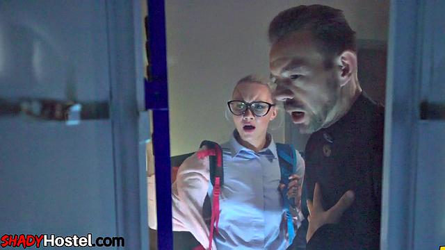 Petite 21yo smashed by roommate