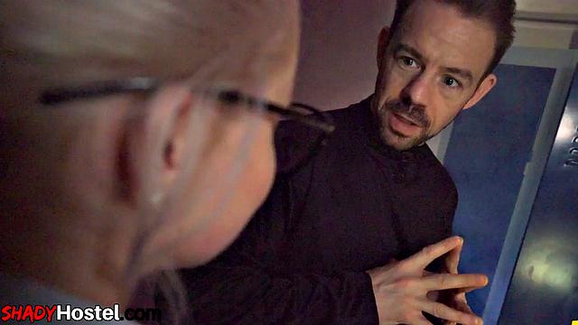 Petite 21yo smashed by roommate