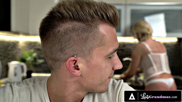 LUSTY GRANDMAS - Gorgeous GILF With Big Tits Gets Her Mature Pussy Fucked