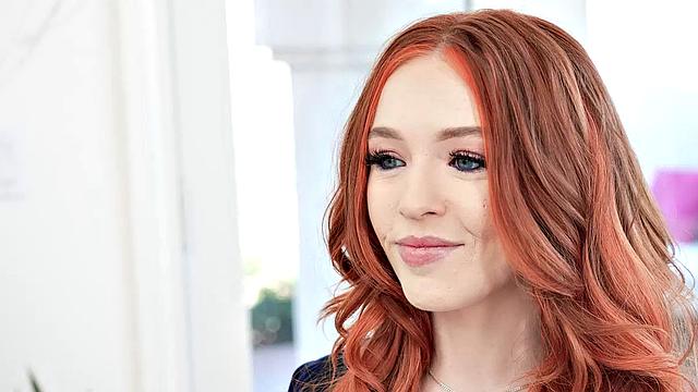 Petite Teen Redhead Madi Collins Needs A Big Dick Fireman Hose For Her Pussy