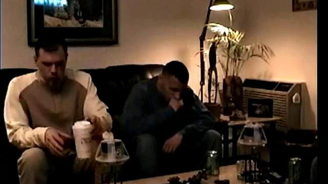 Hung Straight Dino Jerks Off