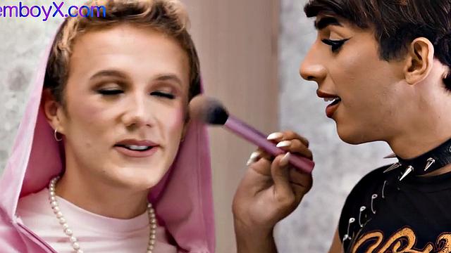 21yo boys bareback fucked in 3some by muscled hunk