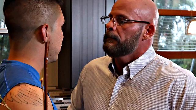 FamilyCreep - Latino Jock Gets POUNDED BY STEPDAD'S MASSIVE COCK