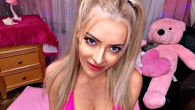 POV stepdaughter babe talks dirty and rides stepdaddy