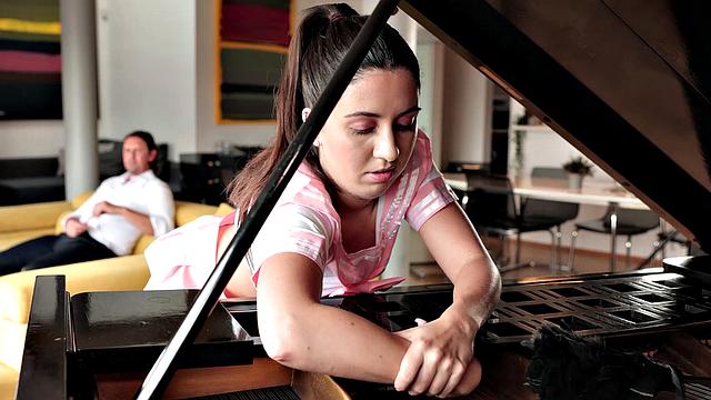 The Maid Gets Stuck In Her