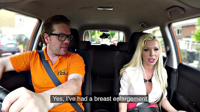 Hot blonde babe with tattoos takes on a massive dick in wild anal ride