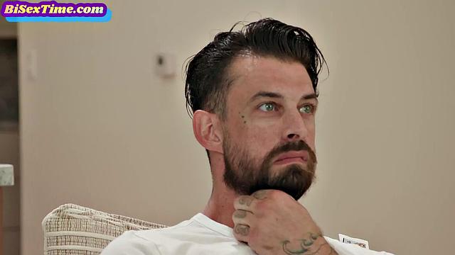 Busty unicorn spoiling inked lad